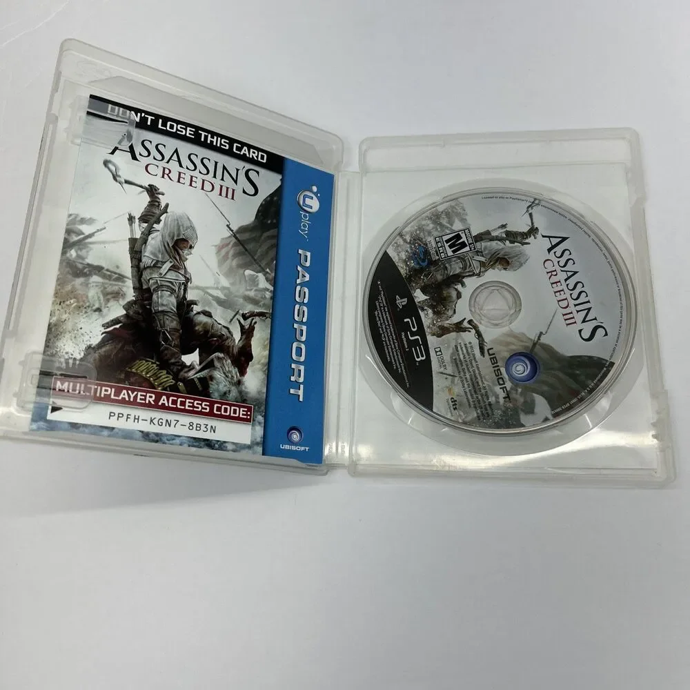 Sniper Elite V2 Silver Star Edition Assassins Creed III Bundle Lot PS3 Sony